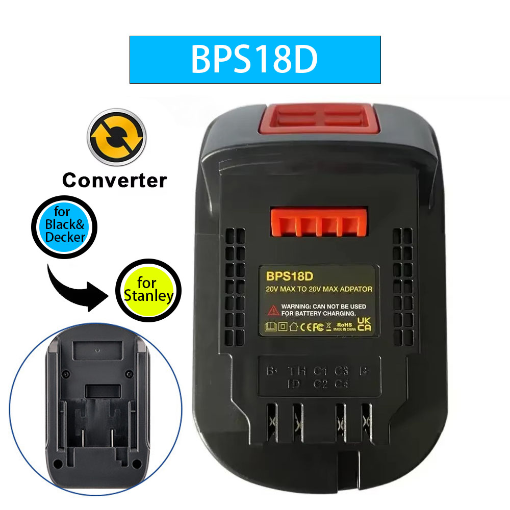 Power Tools Stanley - BPS18D-Adapter für Black & Decker Stanley.