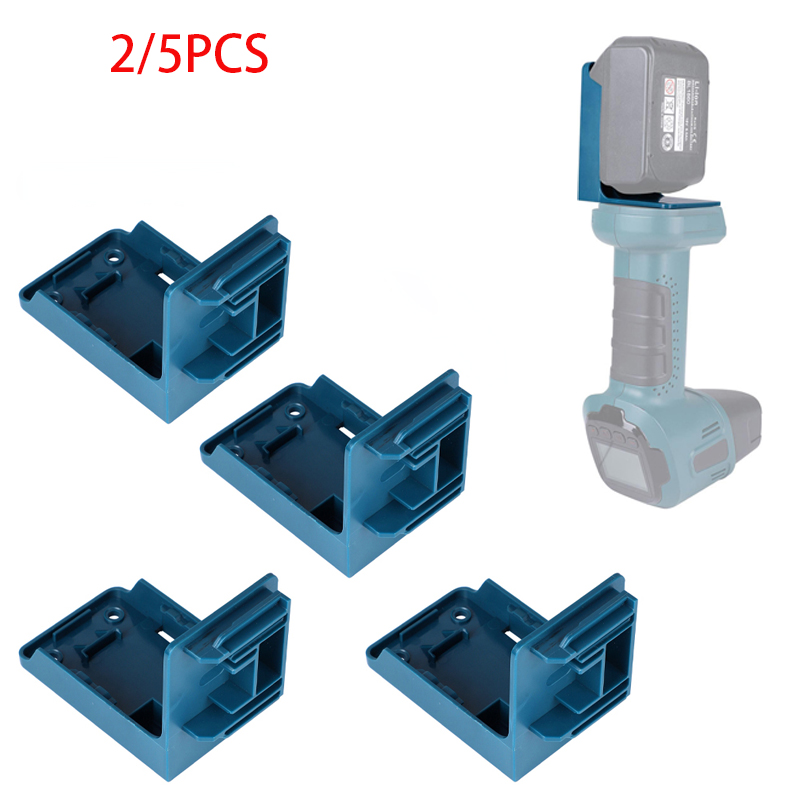 Power Tools Milwaukee - 1/2/5er-Pack Akku-Halterung für Elektrowerkzeuge, 2-in-1-Ständer für