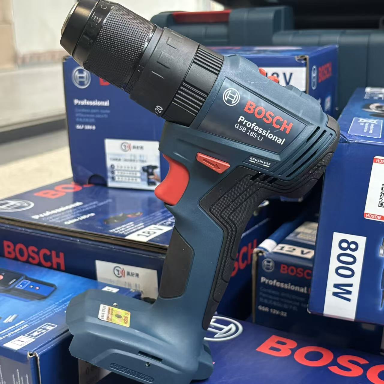 Bosch Drill Gsb 18V - Bosch GSB 185-LI 18V Bürstenloser Akku-Schlagbohrschrauber