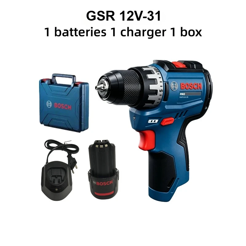 Power Tools Drill - Bosch Professional GSR 12V-31 Akku-Bohrschrauber 12V