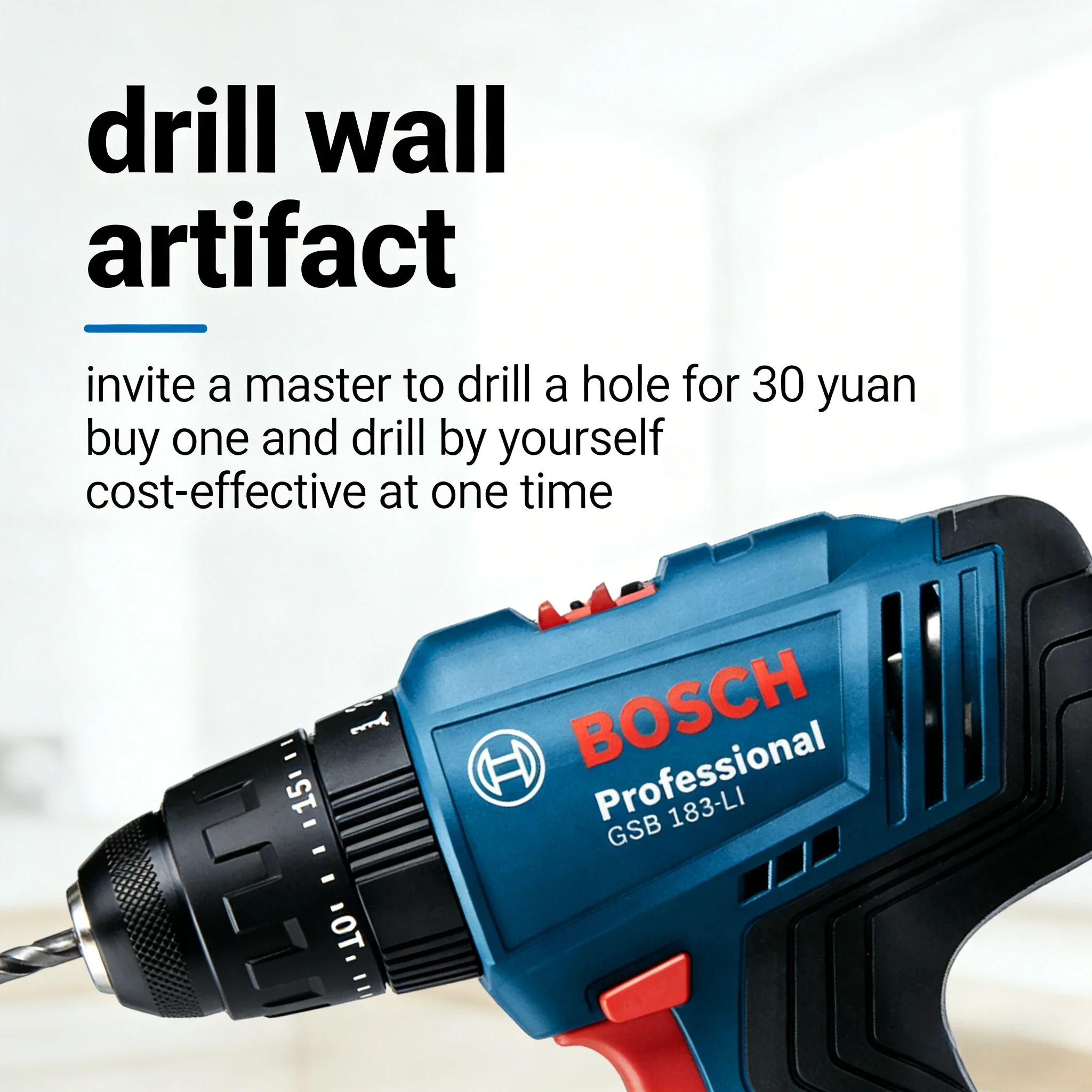 Bosch Drill Gsb 18V - Bosch GSB183-LI 18V Akku-Schlagbohrschrauber mit hohem