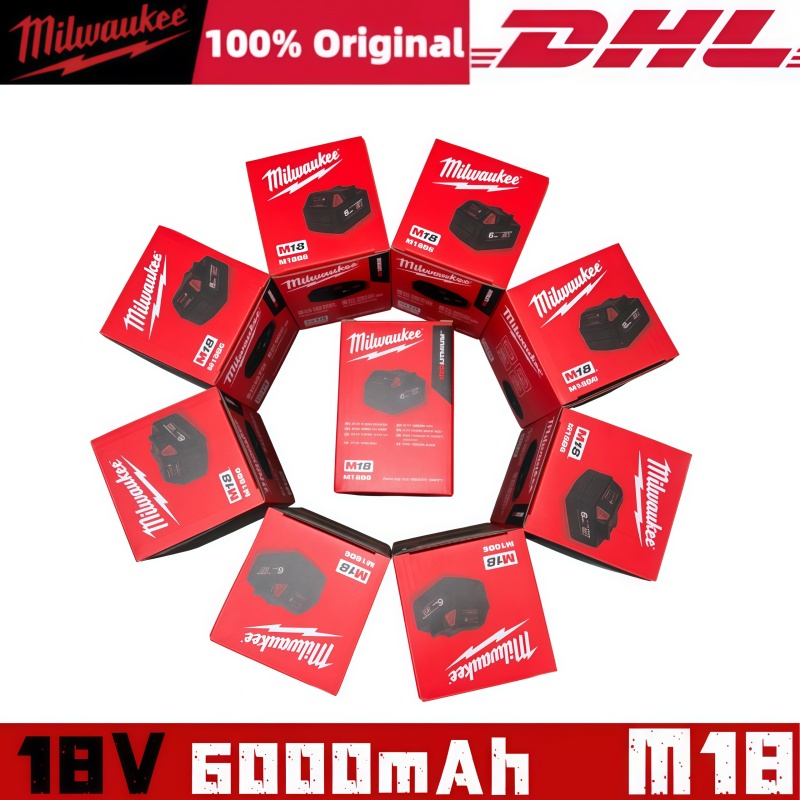 Power Tools Milwaukee - 18V Akku Original Milwaukee M18B8 M18B9