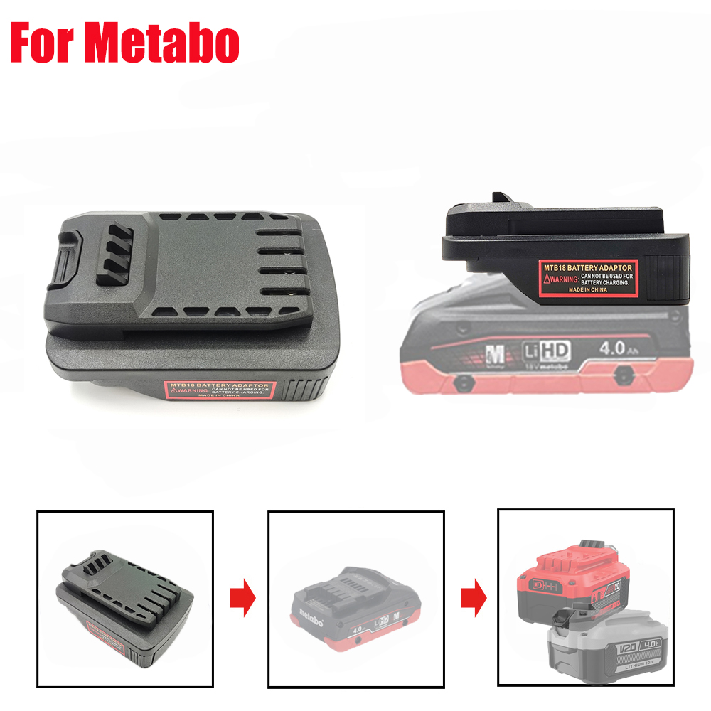 Power Tools Stanley - Für CRAFTSMAN/Stanley 18/20V Werkzeug-Akku-Adapter für Metabo