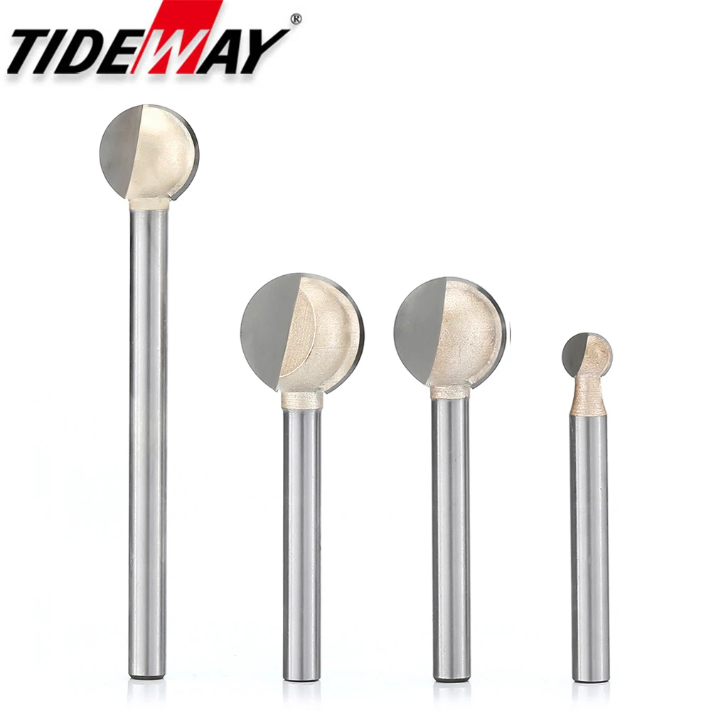 Router Trim Base - Tideway 3 mm 6 mm Schaft