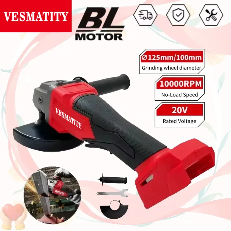 VES 125mm Bürstenloser Winkels – Power Tools Milwaukee Bewertung und Preis
