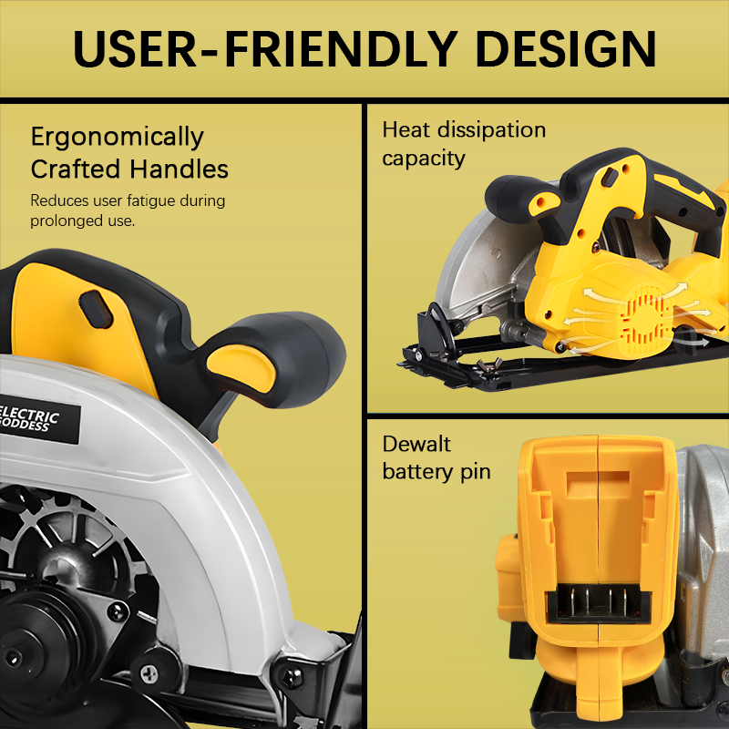 5000 U/min 7-Zoll Akku-Kreissä – Power Tools Yellow Bewertung und Preis