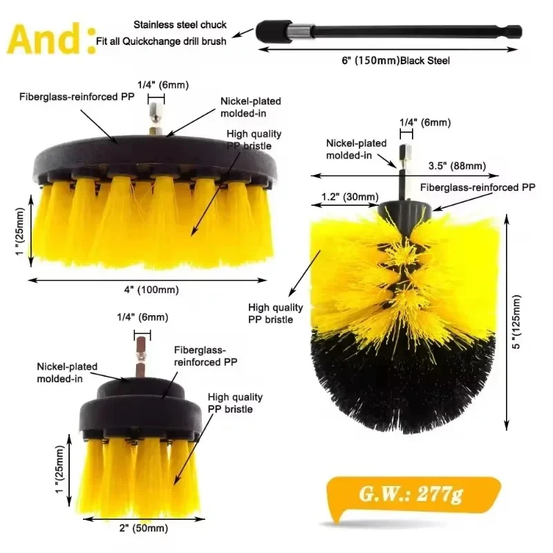 Elektrische Reinigungsbürste B – Power Tools Yellow Bewertung und Preis