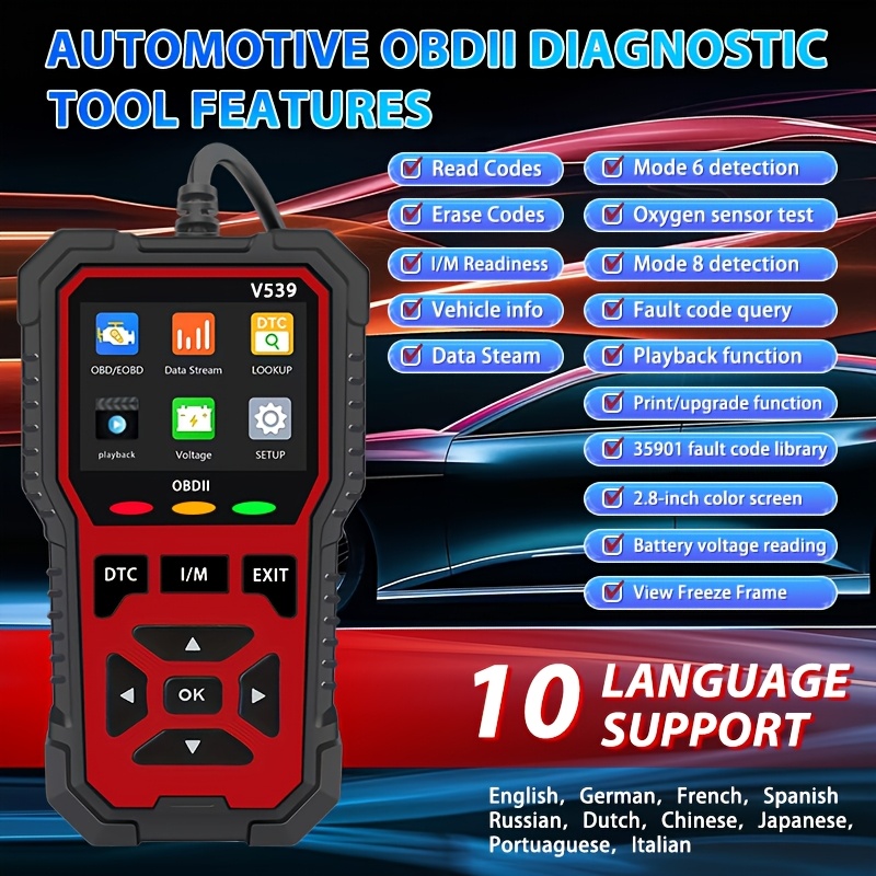 Professioneller OBD2-Scanner - – Power Tools In Automotive Bewertung und Preis