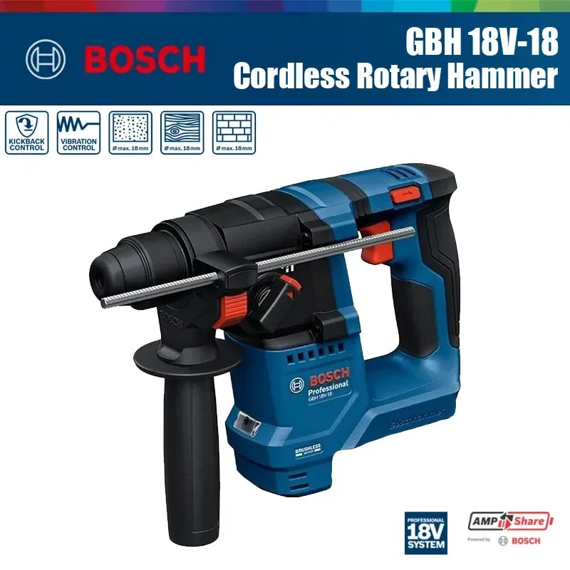 Bosch GBH 18V-18 Akku-Bohrhamm – Power Tools Drill Bewertung und Preis