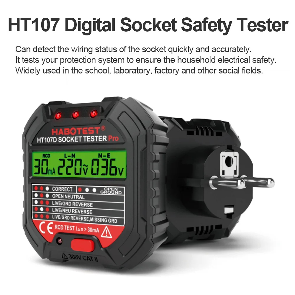 HT106/HT107 Digitale Steckdose – Power Tools Uk Review Bewertung und Preis