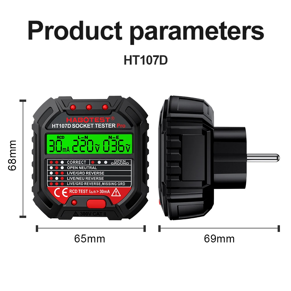 HT106/HT107 Digitale Steckdose – Power Tools Uk Review Bewertung und Preis