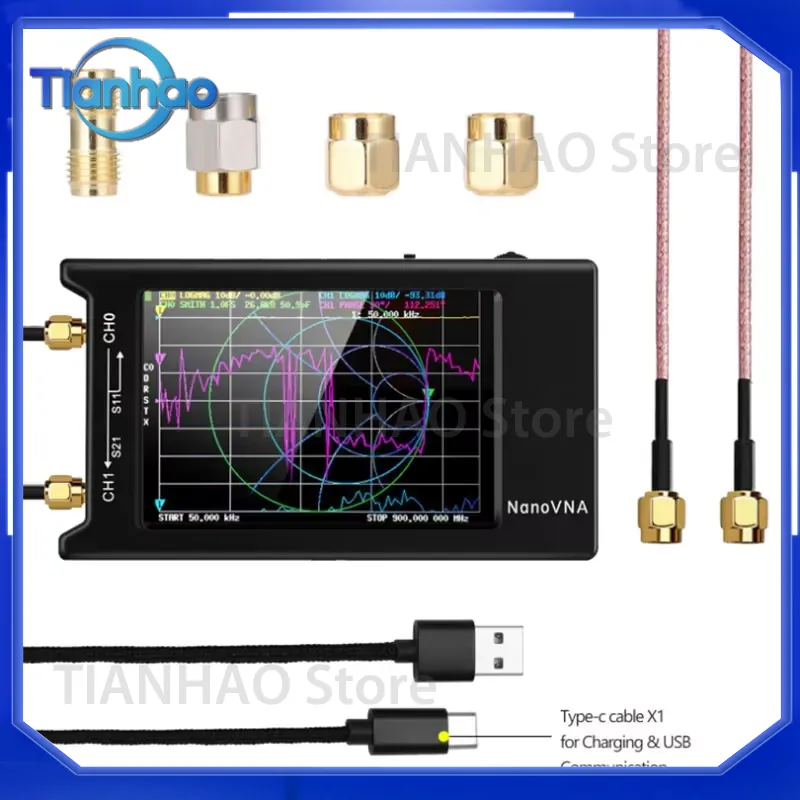Nano VNA-H4 Antennenanalysator – Power Tools Vector Bewertung und Preis