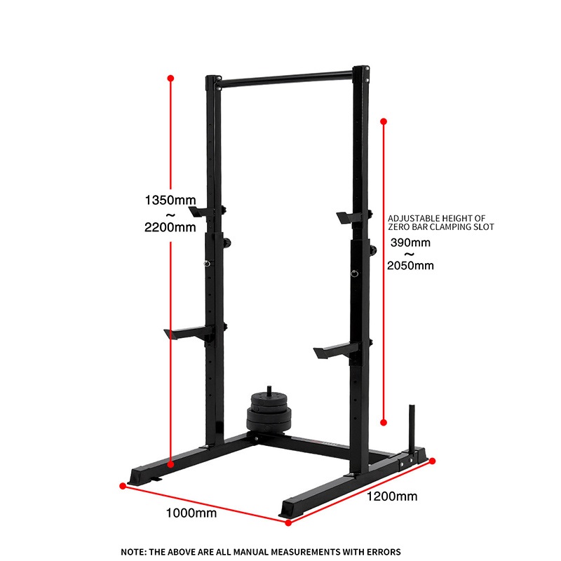 Verstellbares Squat Rack: Hoch – Power Tools Rack Bewertung und Preis