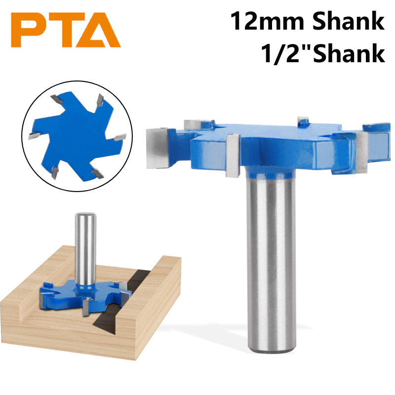 PTA Six Blade Z6 T Typ Schlitz – Router Trim Base Bewertung und Preis