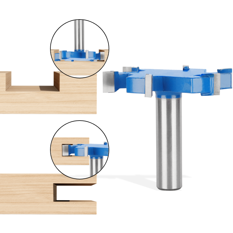 PTA Six Blade Z6 T Typ Schlitz – Router Trim Base Bewertung und Preis