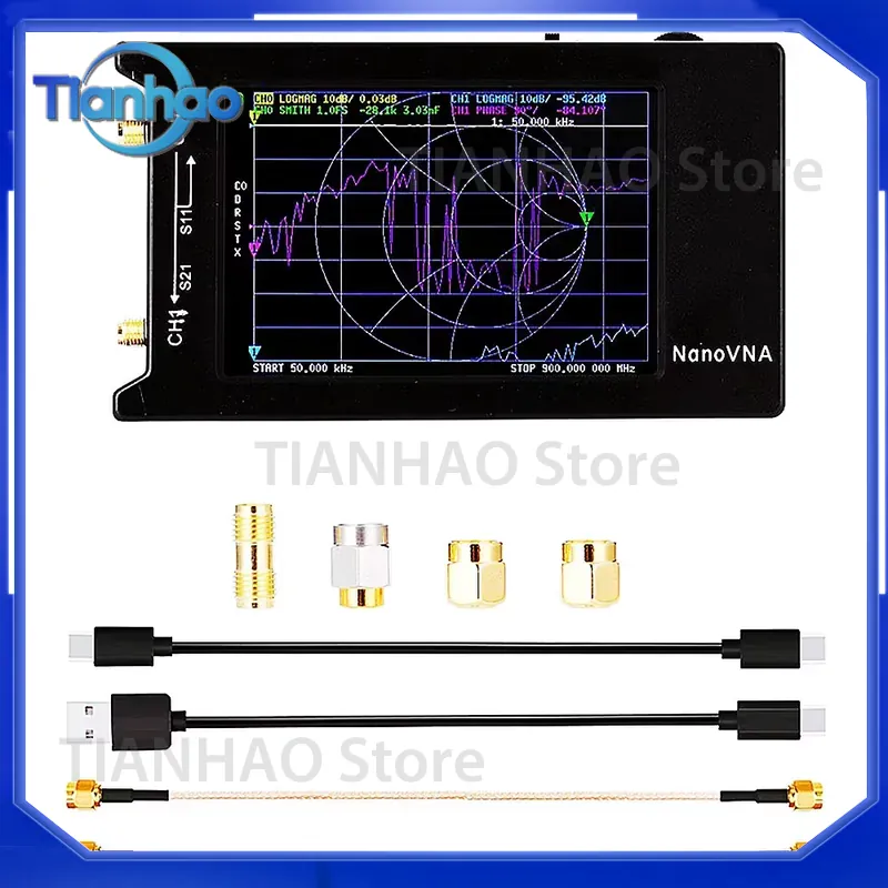 NanoVNA-H4 für Antennenanalysa – Power Tools Vector Bewertung und Preis