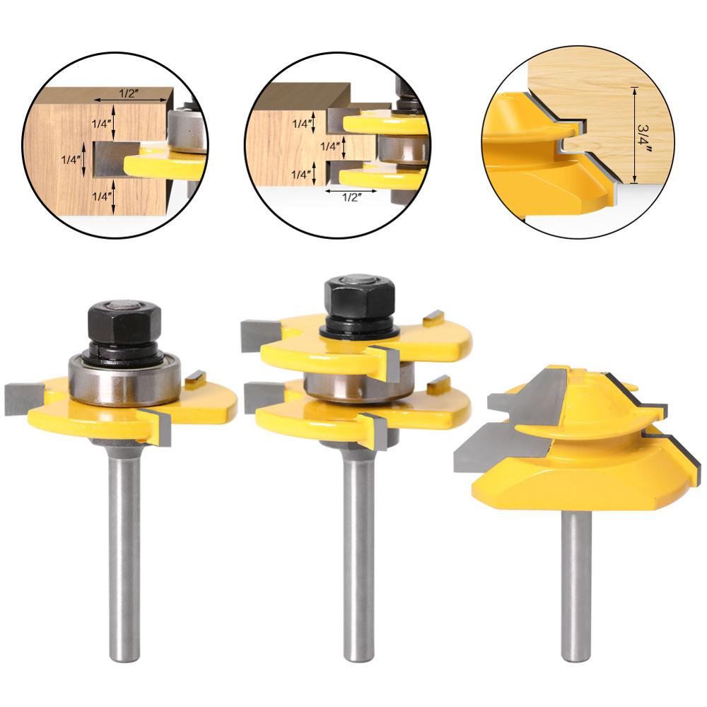 Fräser-Werkzeugsatz für Zungen – Router Trim Base Bewertung und Preis