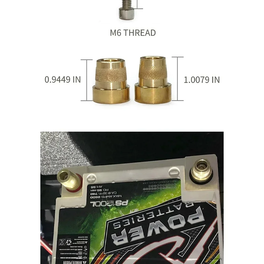 2 stücke M6 Batterie Terminal  – Power Tools In Automotive Bewertung und Preis