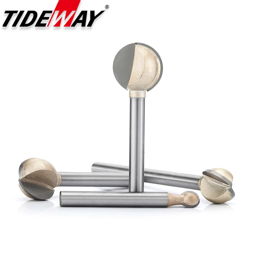 Tideway 3 mm 6 mm Schaft Kugel – Router Trim Base Bewertung und Preis