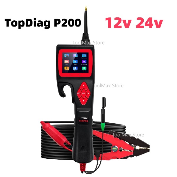 JDiag P200 12V 24V Stromprüfer – Power Tools In Automotive Bewertung und Preis