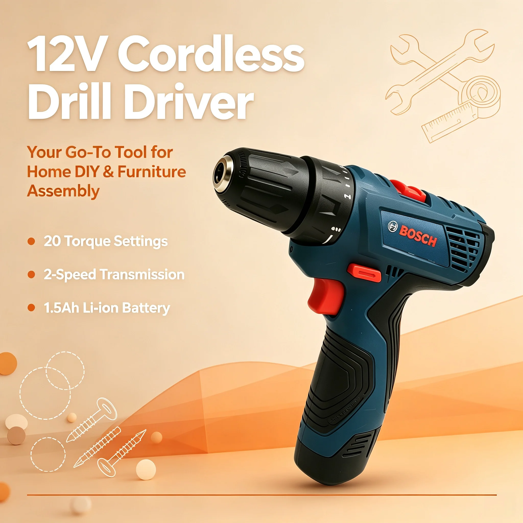 Bosch GSR120 Multifunktions-Ha – Power Tools And Hand Tools Bewertung und Preis