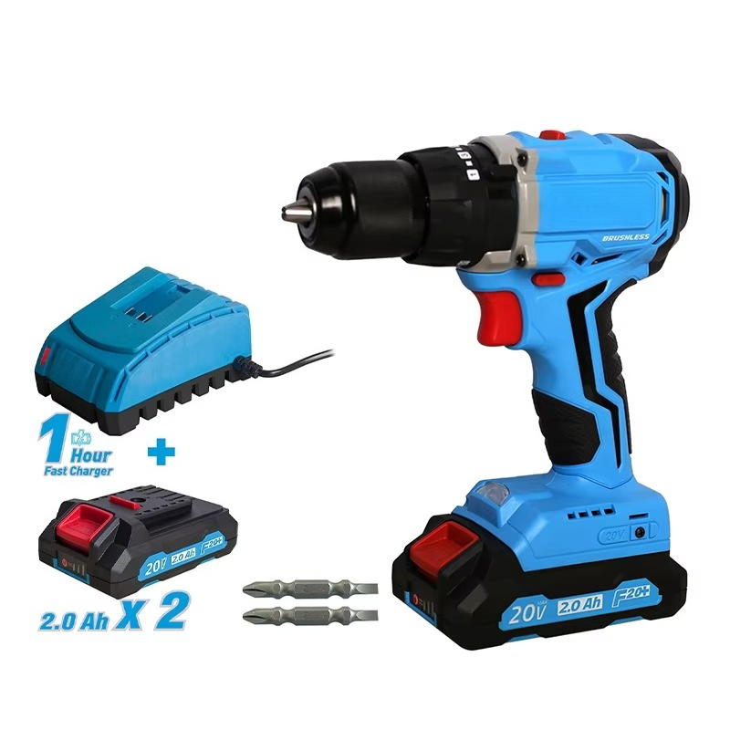 20V Kabelloser Bürstenloser Bo – Power Tools Drill Bewertung und Preis