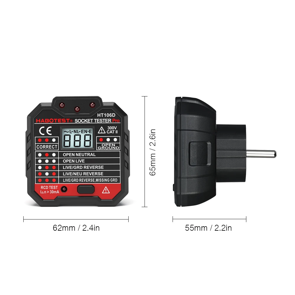 HT107 Pro Digitaler Steckdosen – Power Tools Uk Review Bewertung und Preis